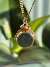 Load image into Gallery viewer, Bloodstone Carnelian Antique Talisman
