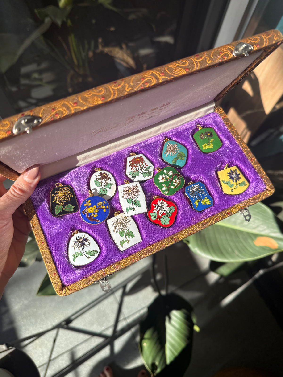 Enamel Champleve Charms