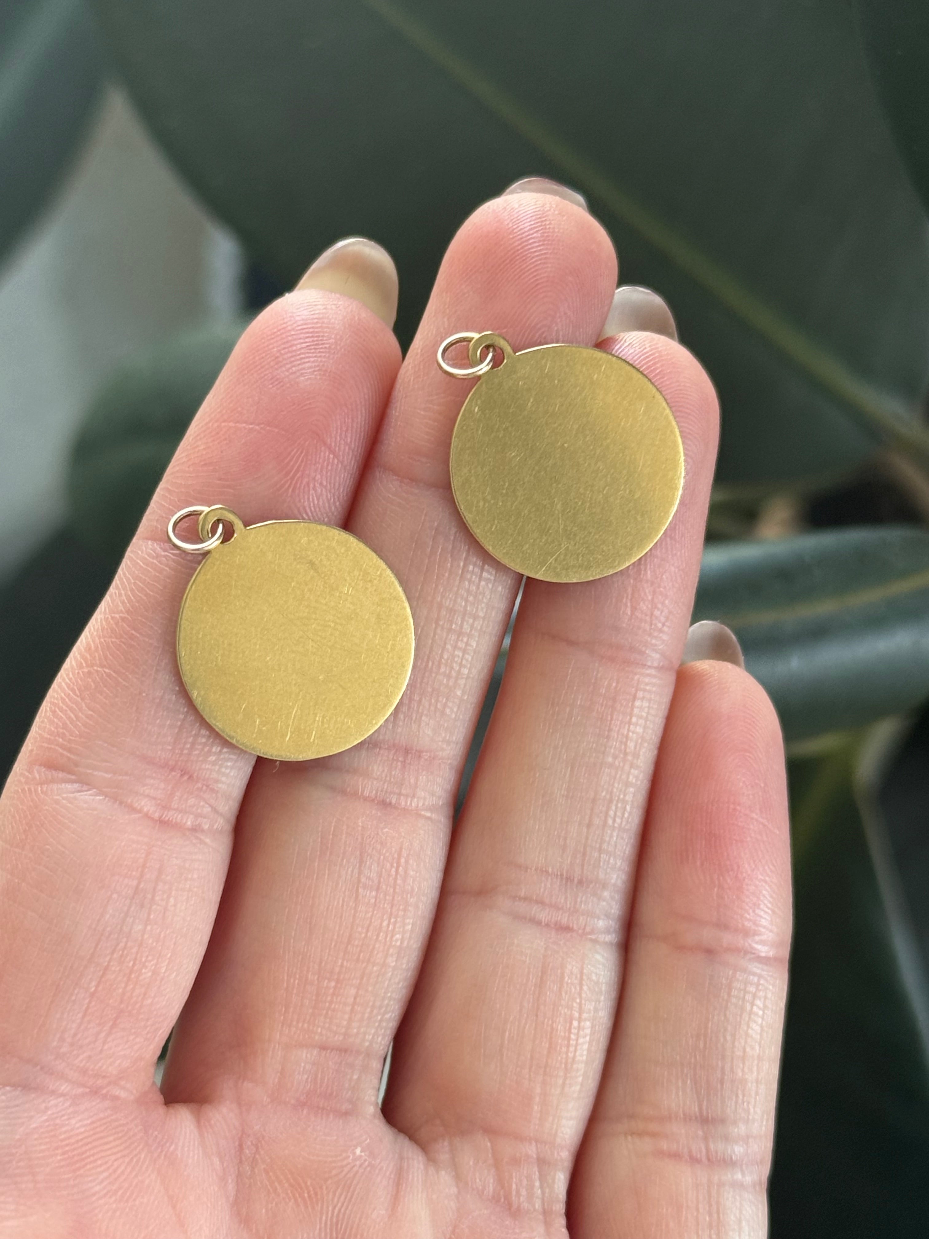 Plain Disk Charms