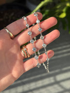 Celestial 14 Carat Natural Diamond Strand Set