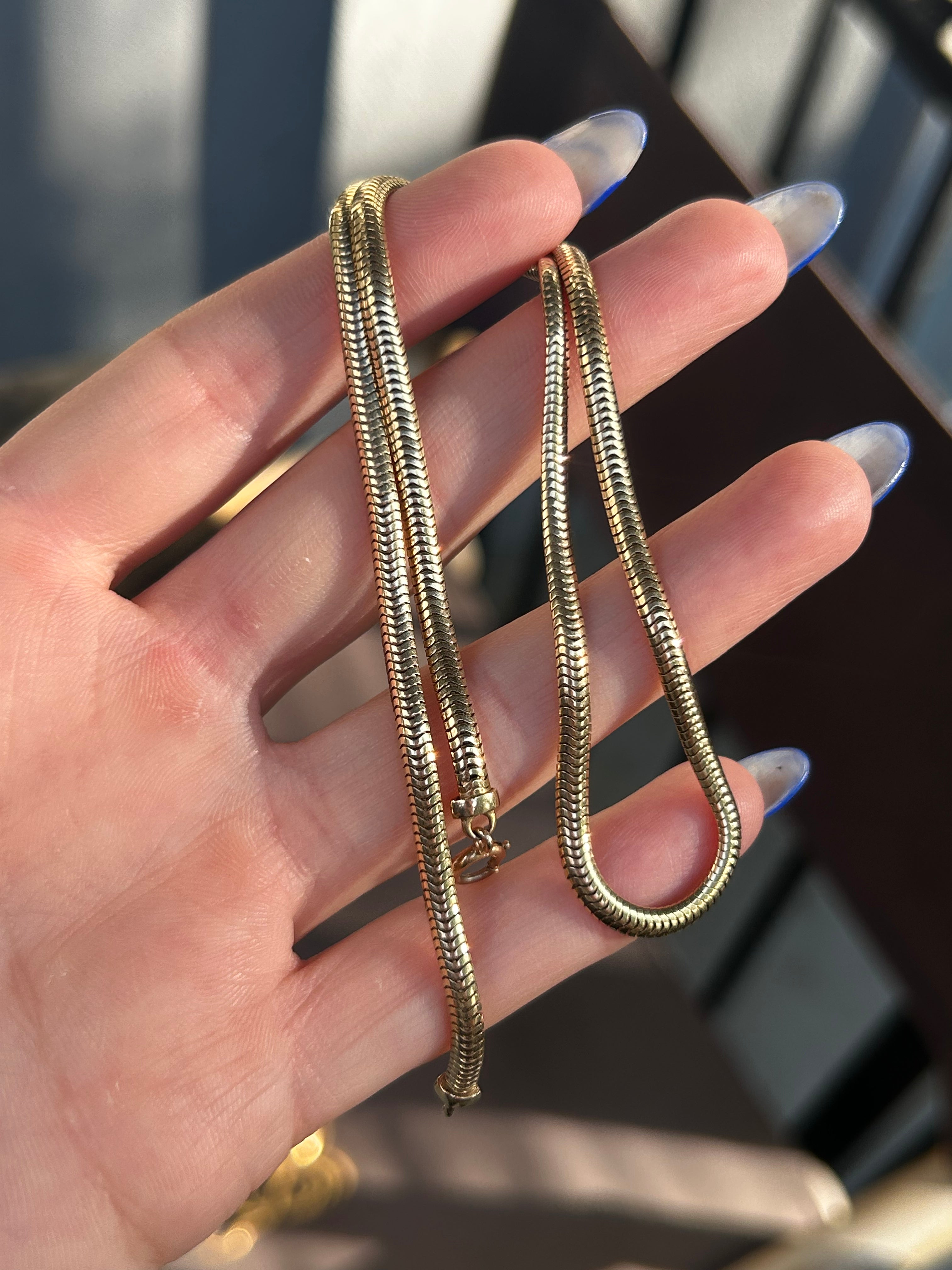 Flat Snake Chain