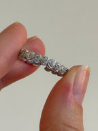WG Diamond Heart Ring