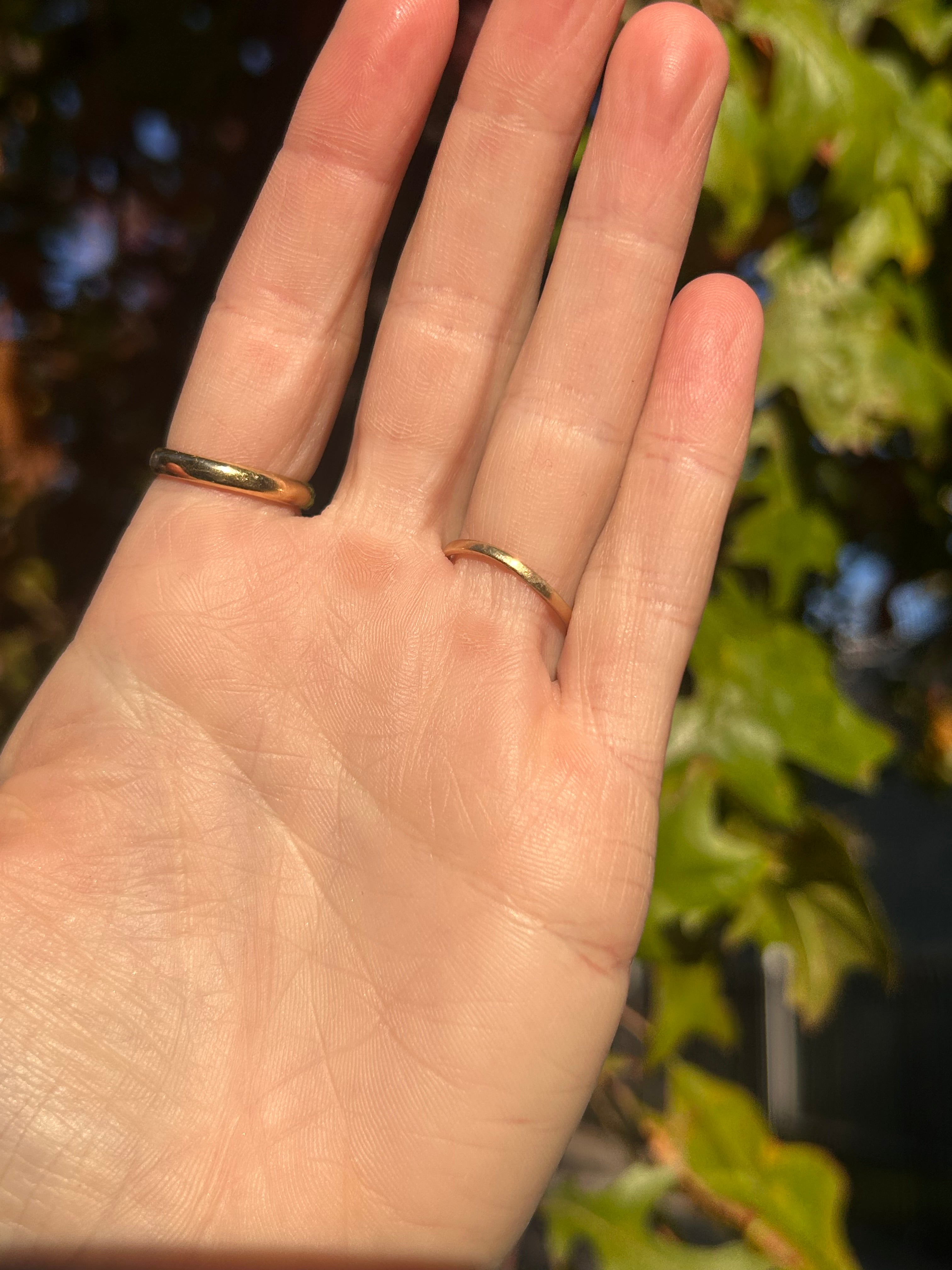 Garnet Heart Ring