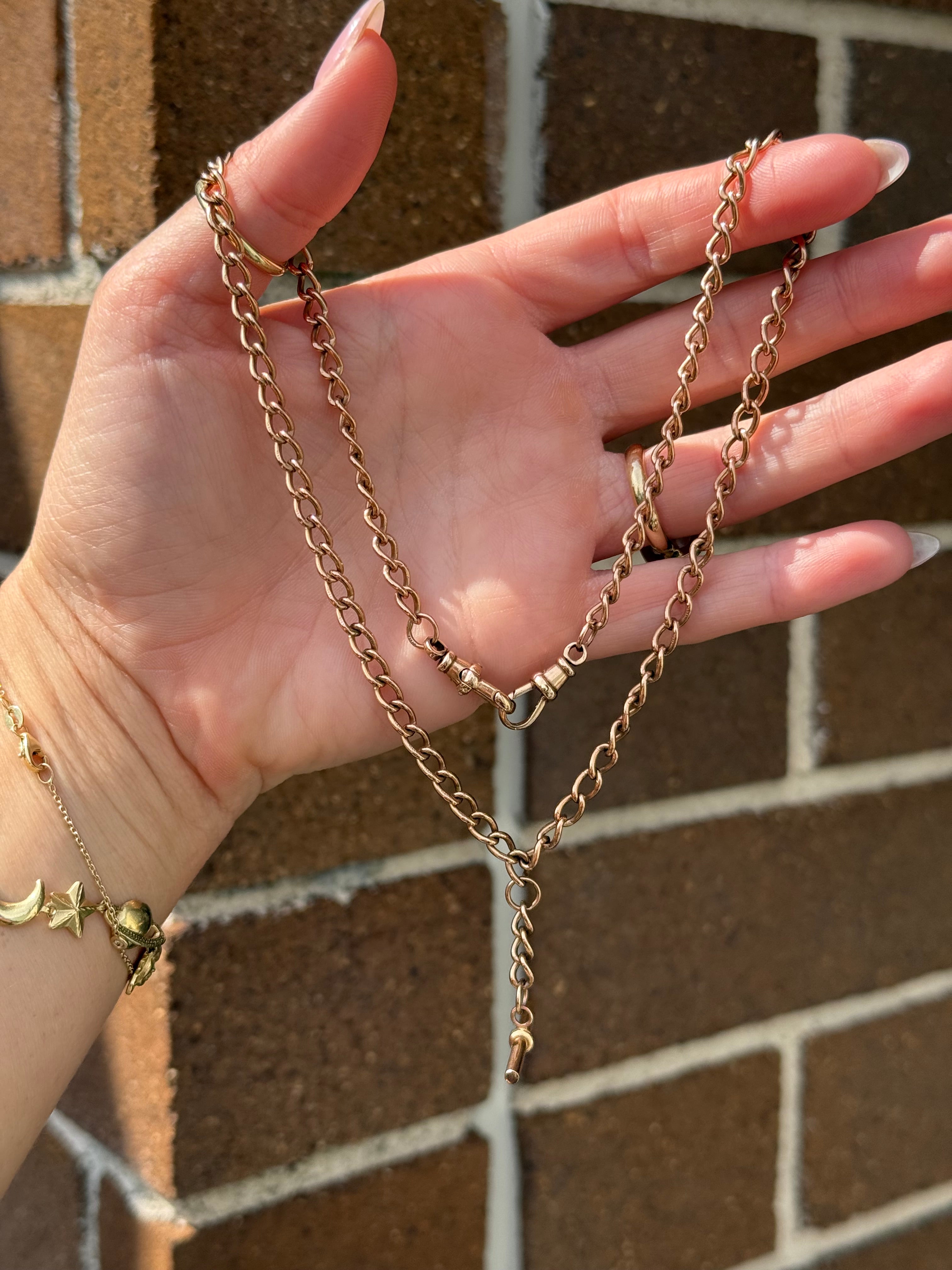 Solid Albert Watch Chain