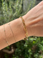 Chunky Paperclip Bracelet