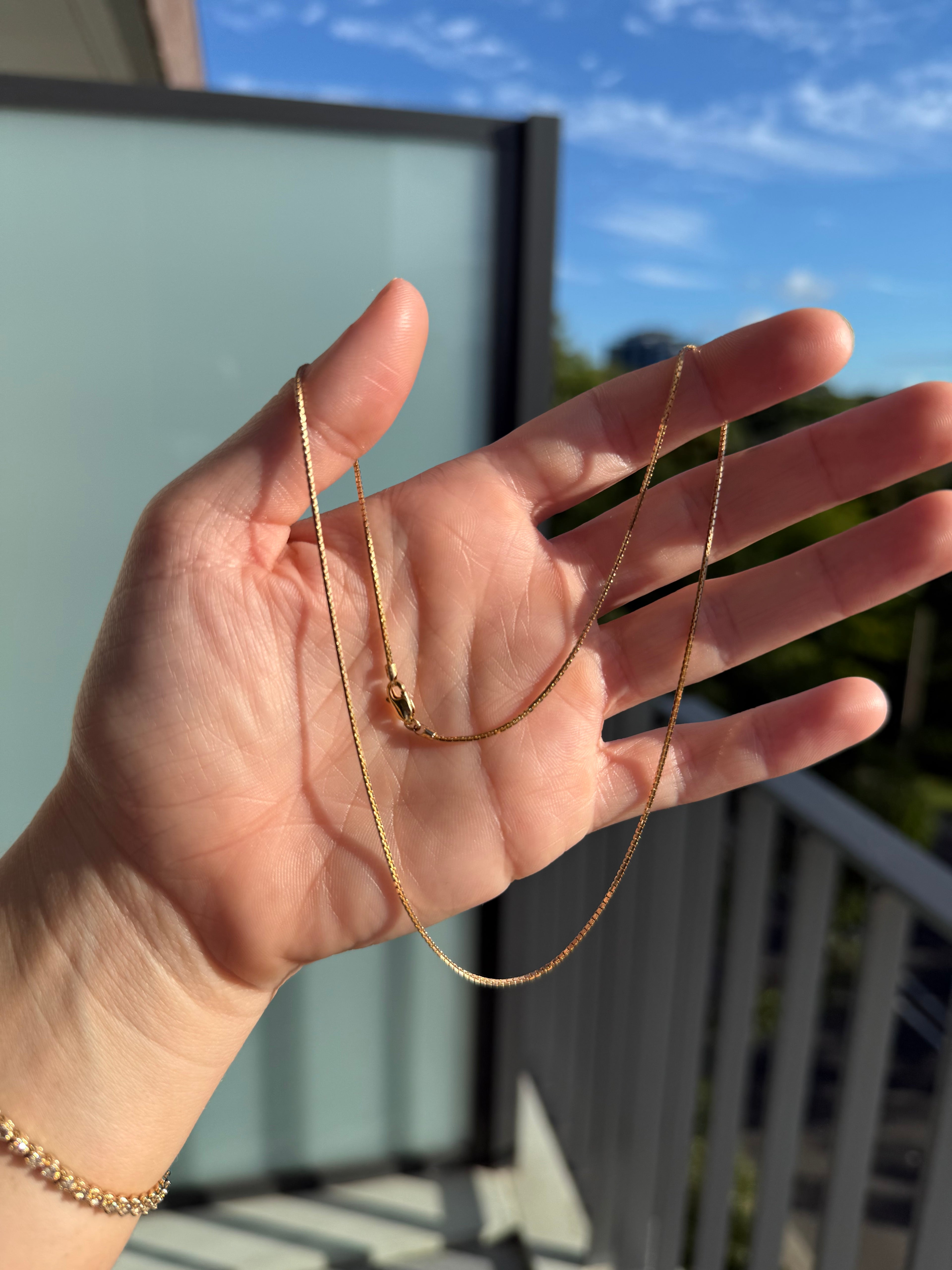 Serpentine Box Chain