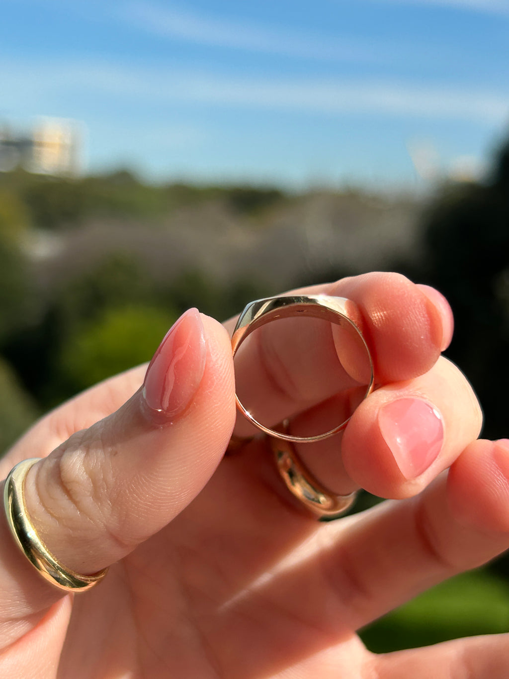 Three Diamond Signet