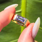 Amethyst Square Ring