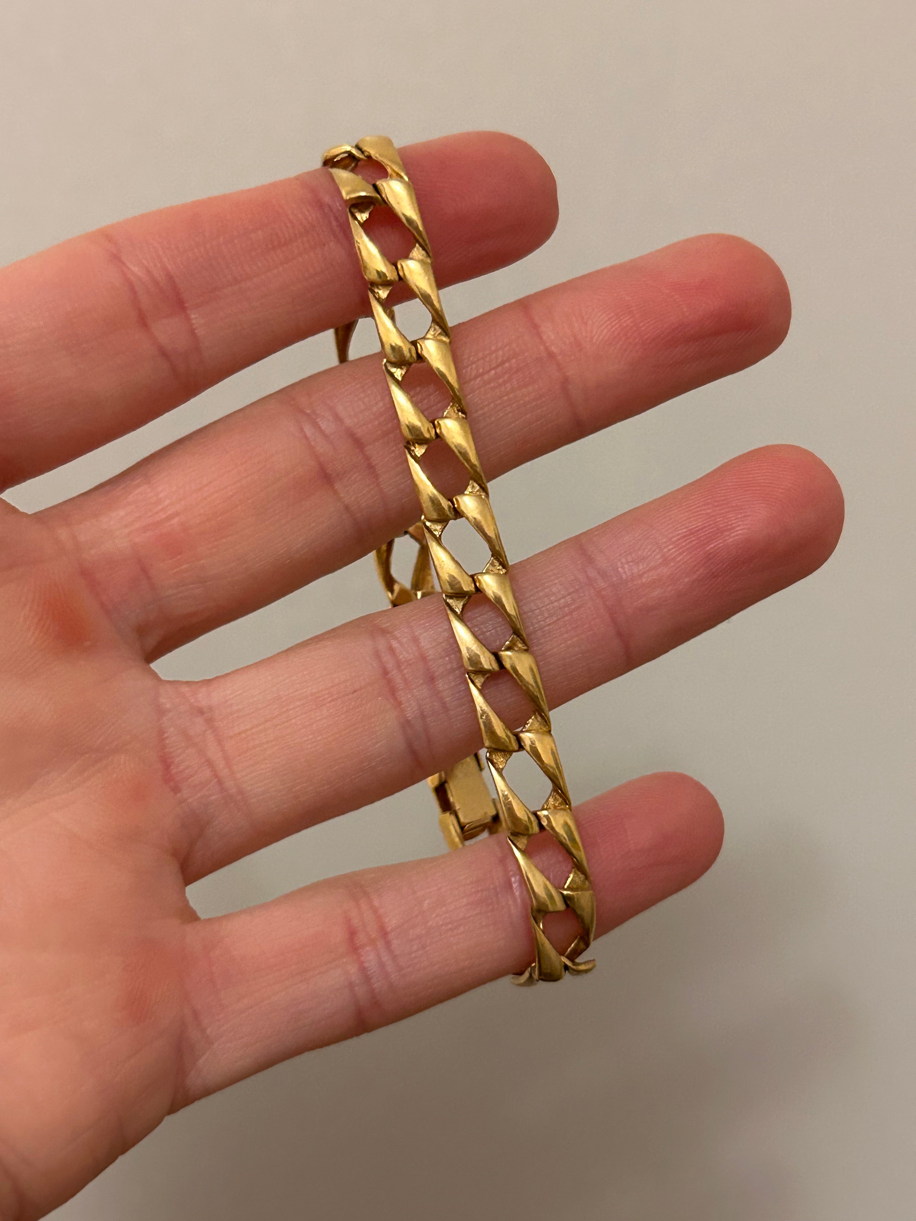 Square Curb Bracelet