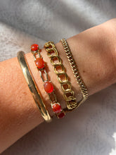 Load image into Gallery viewer, Fire Opal Bracelet by
