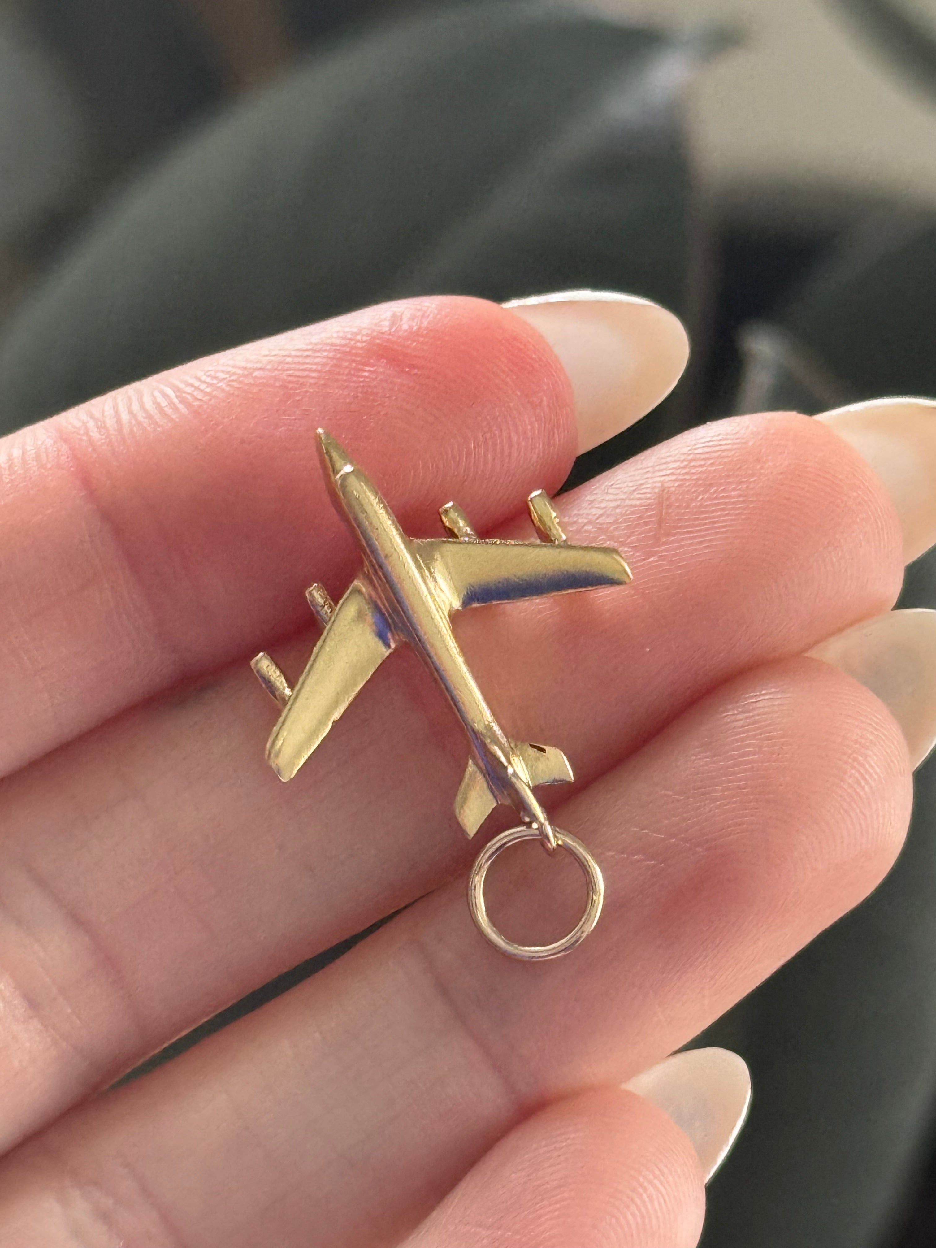 Airplane Charm