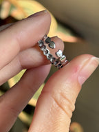 WG Diamond Heart Ring