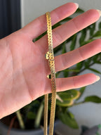 Solid Fishtail Curb Chain