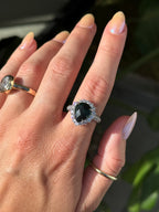 Teardrop Diamond Cocktail Ring