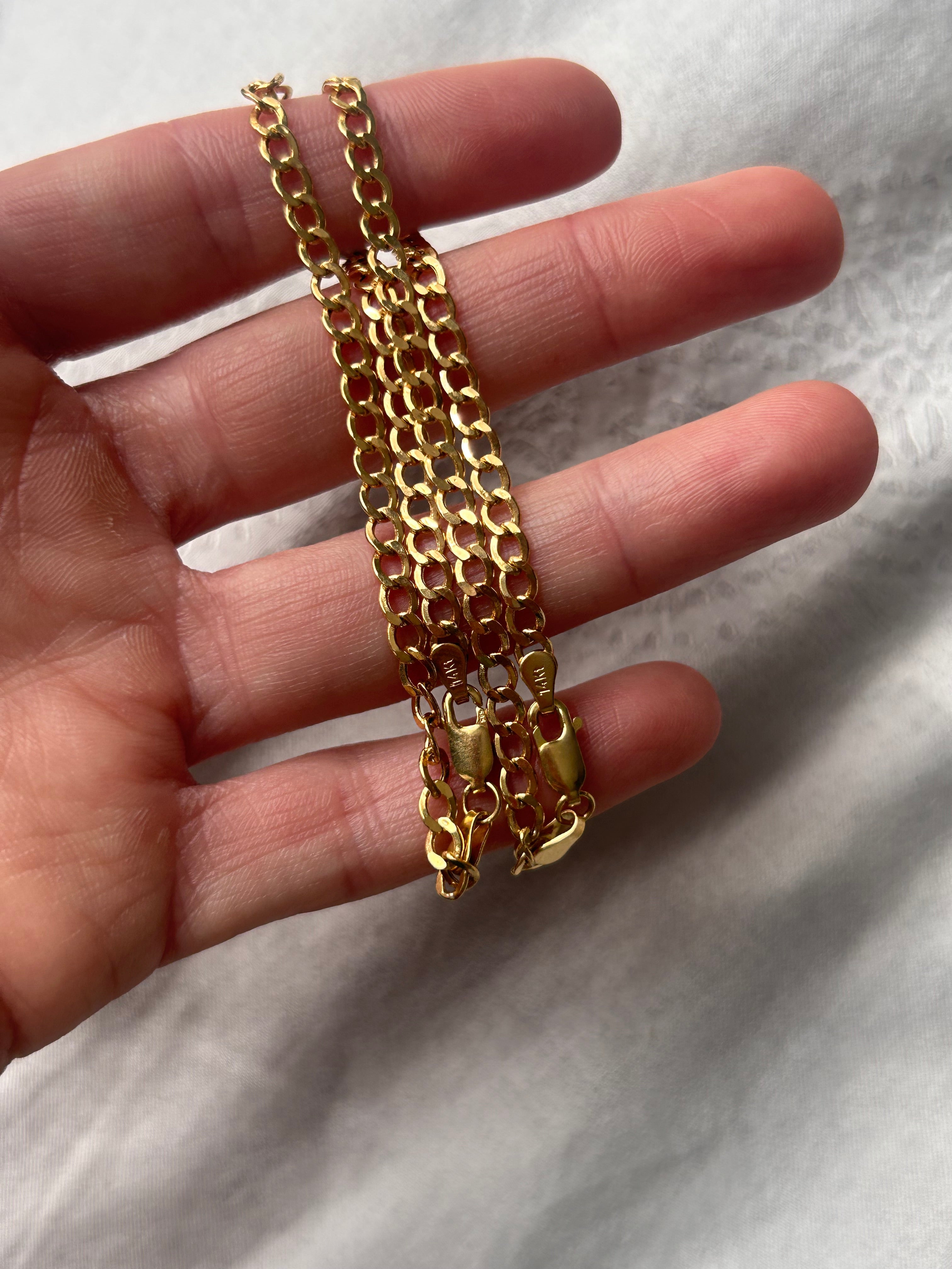 Flat Curb Bracelet