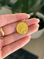 French Augis St George Dragon Coin