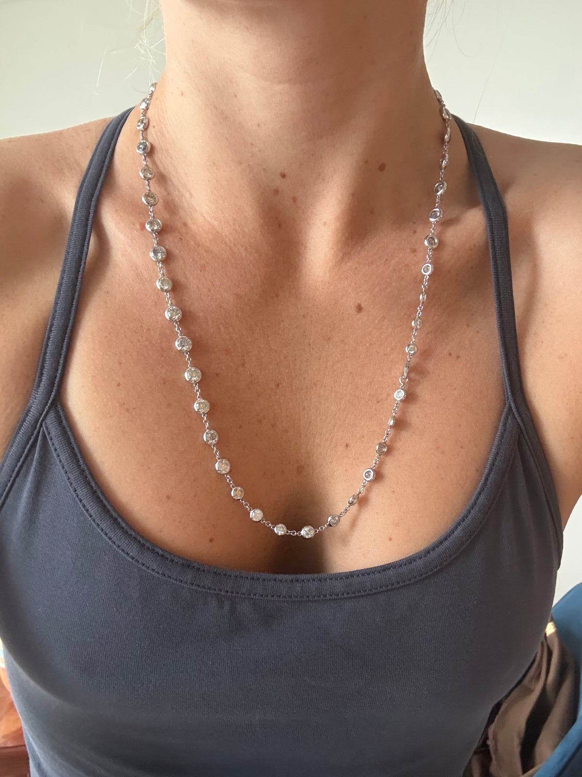 Celestial 14 Carat Natural Diamond Strand Set
