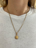 Solid Dainty Double Curb