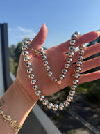 T&Co Silver Ball Chain