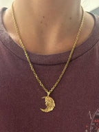 Lady Fortuna Moon Charm