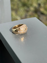 Load image into Gallery viewer, Diamond Comet Dome Ring
