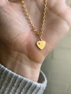 Solid Rolo Charm Bracelet