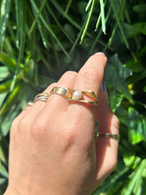 Load image into Gallery viewer, Square Pearl Ring

