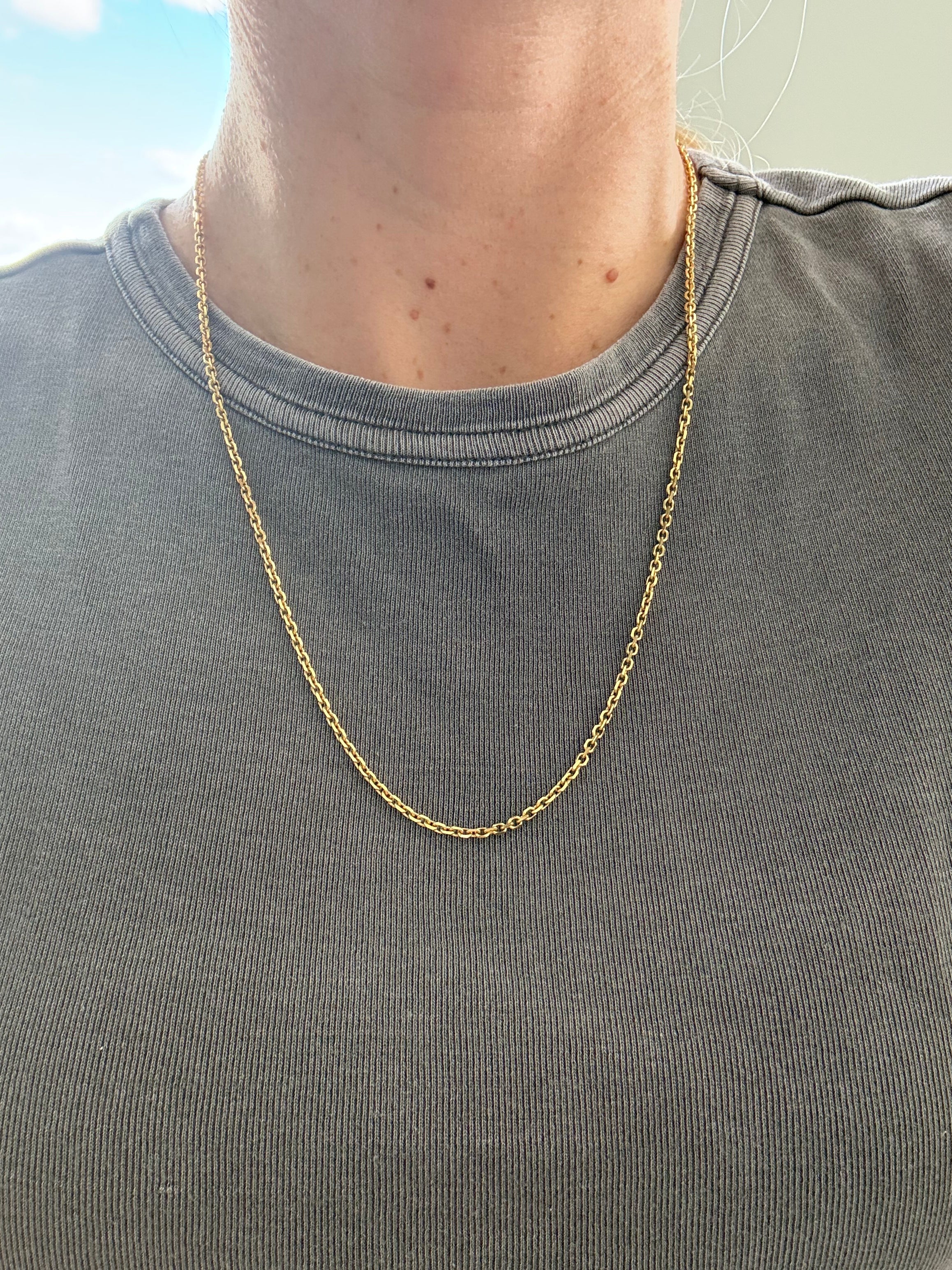 Solid Long Biker Chain
