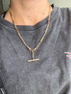 Antique Fancy Trombone Love Knot Watch Chain