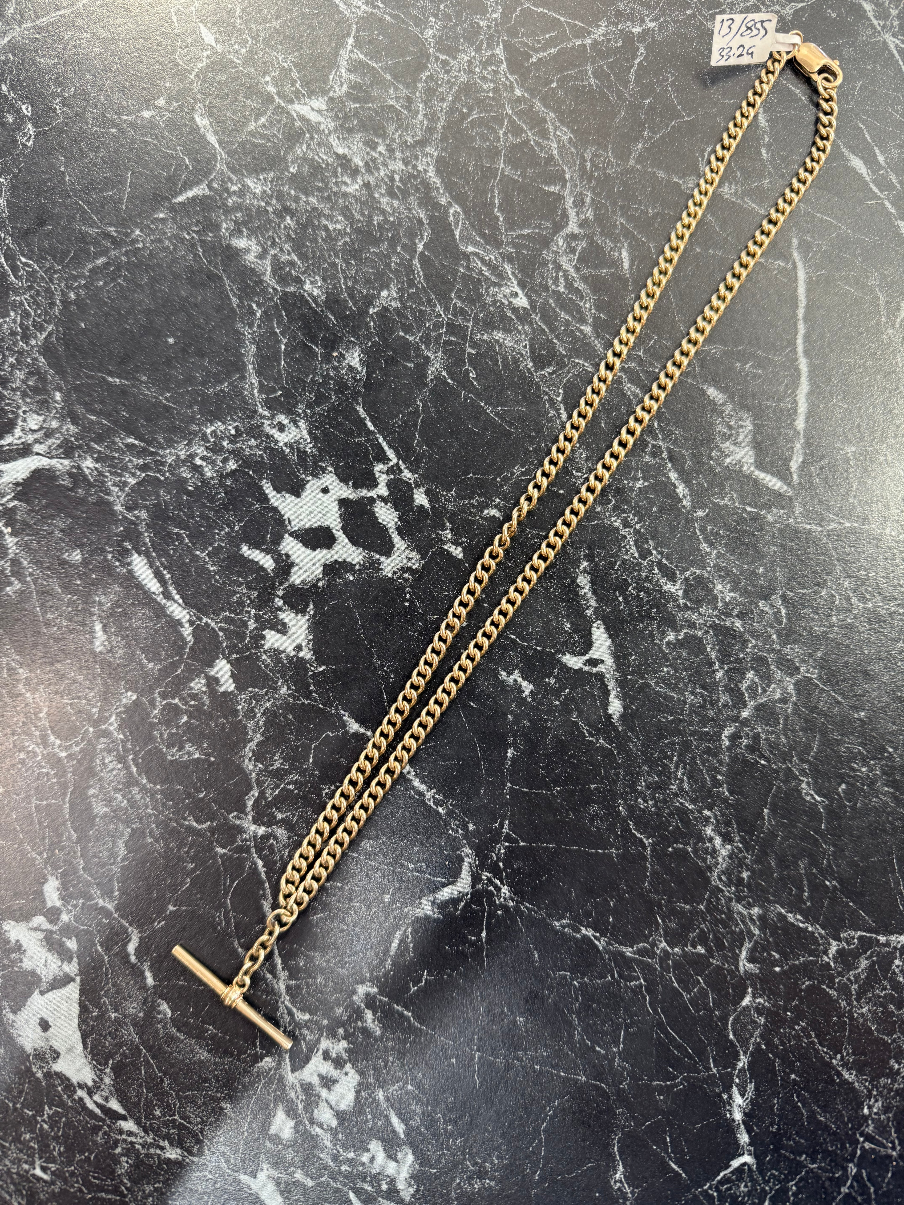 Solid Antique Watch Chain