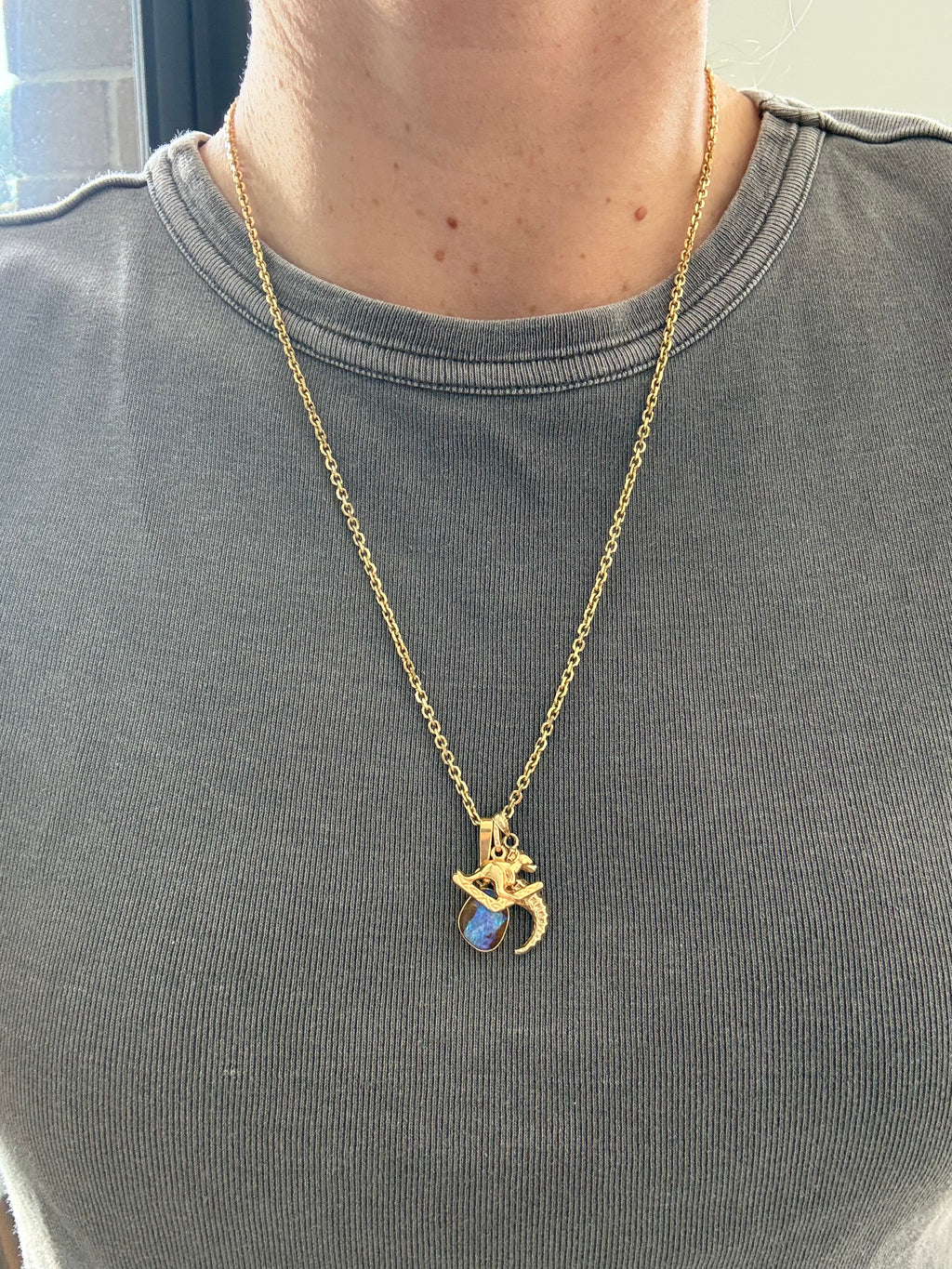 Solid Long Biker Chain