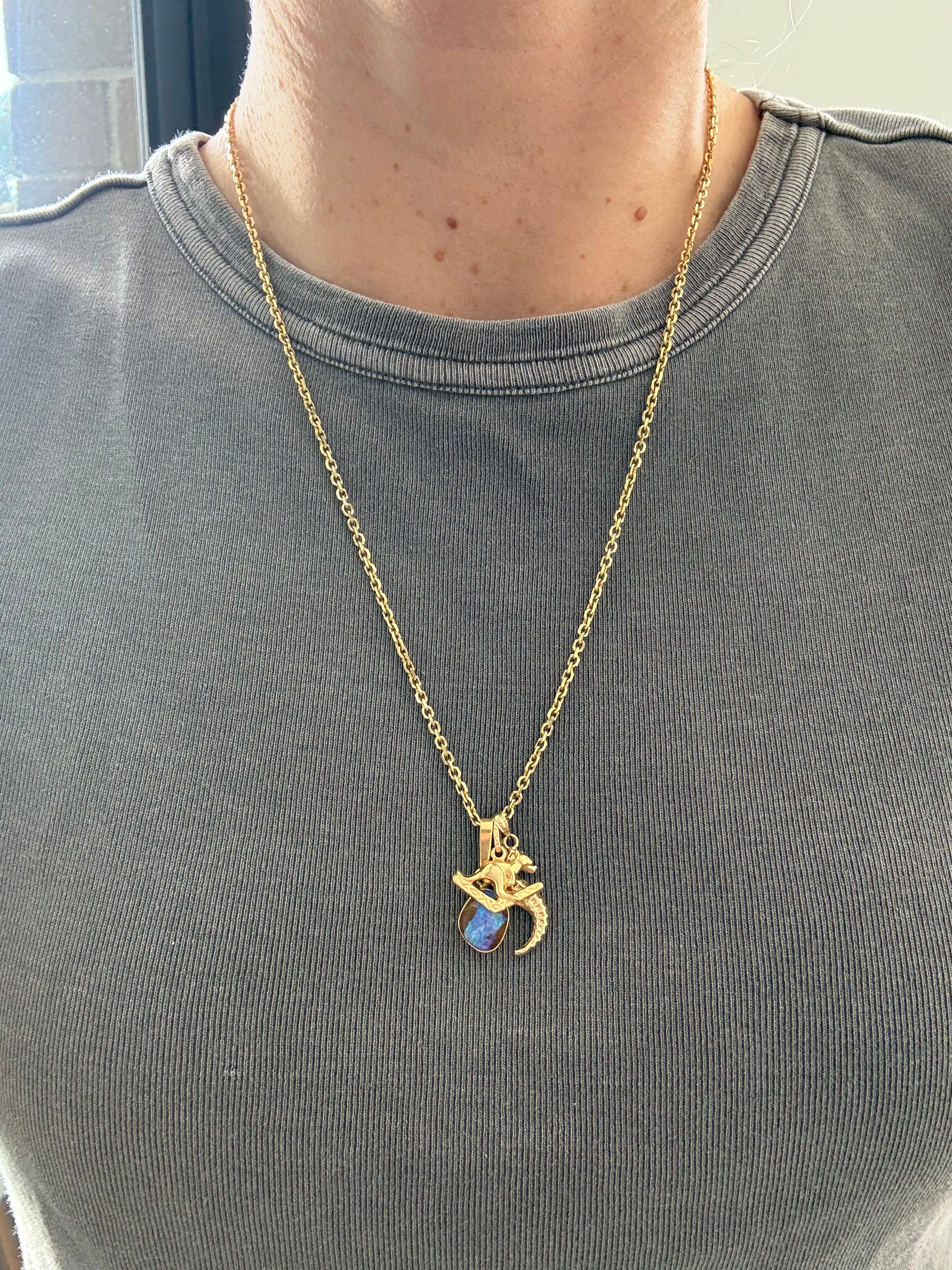 Solid Long Biker Chain