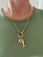Articulated Fish Charm
