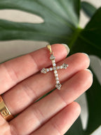 Opal Diamond Cross