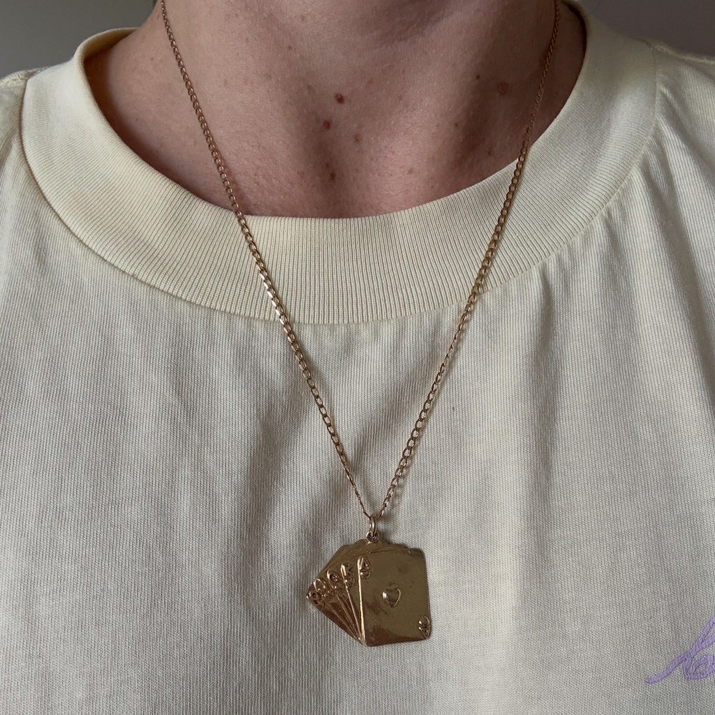 Heavy Playing Cards Charm