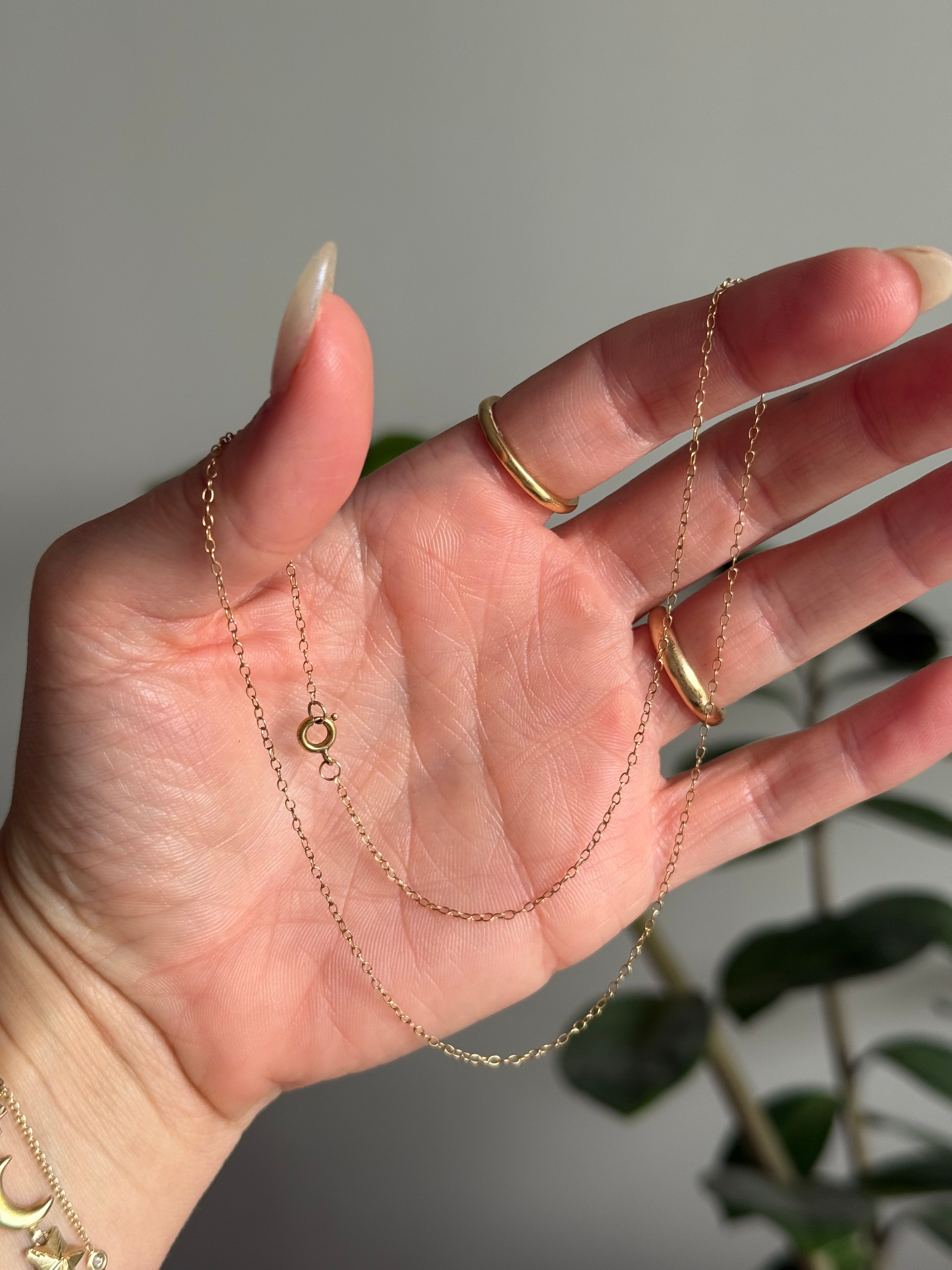 Dainty Oval Cable Chain