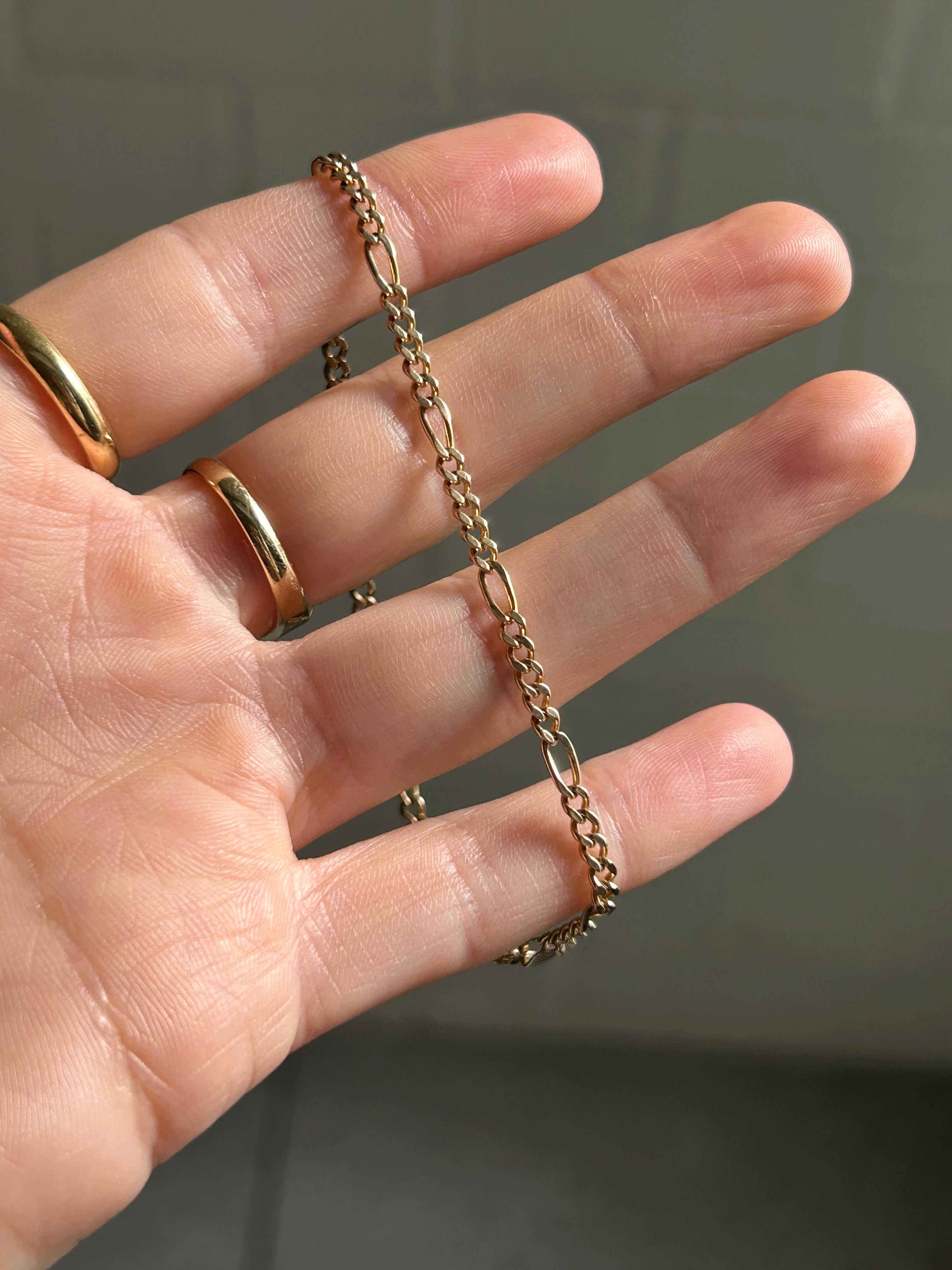 Everyday Figaro Bracelet