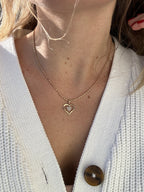 Diamond Heart Charm