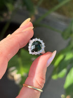 Teardrop Diamond Cocktail Ring