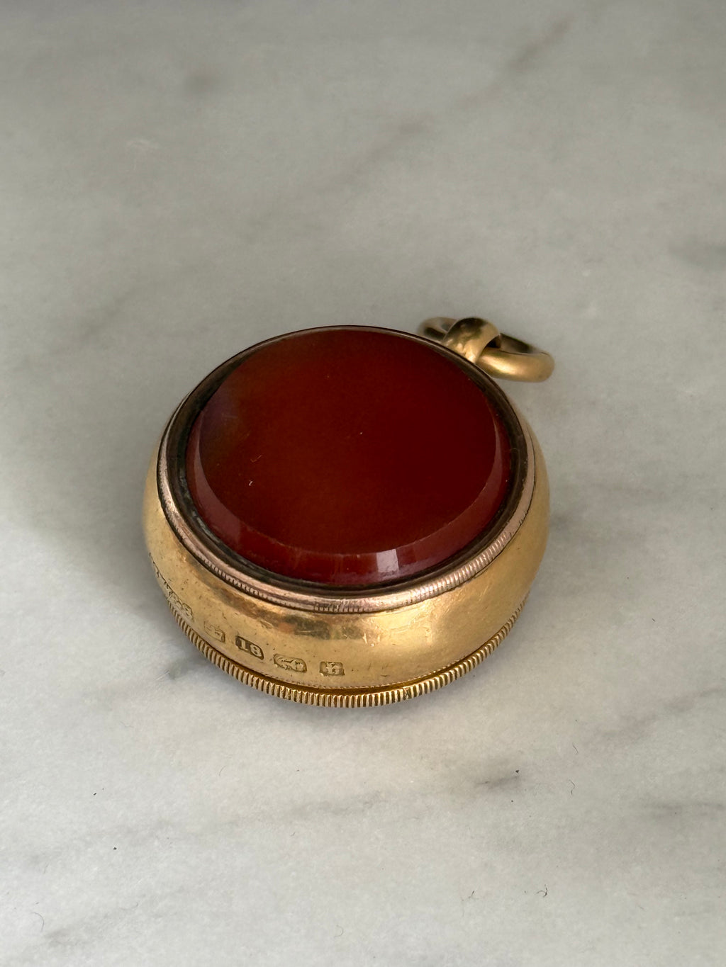 Antique 18k Rare Fob Locket