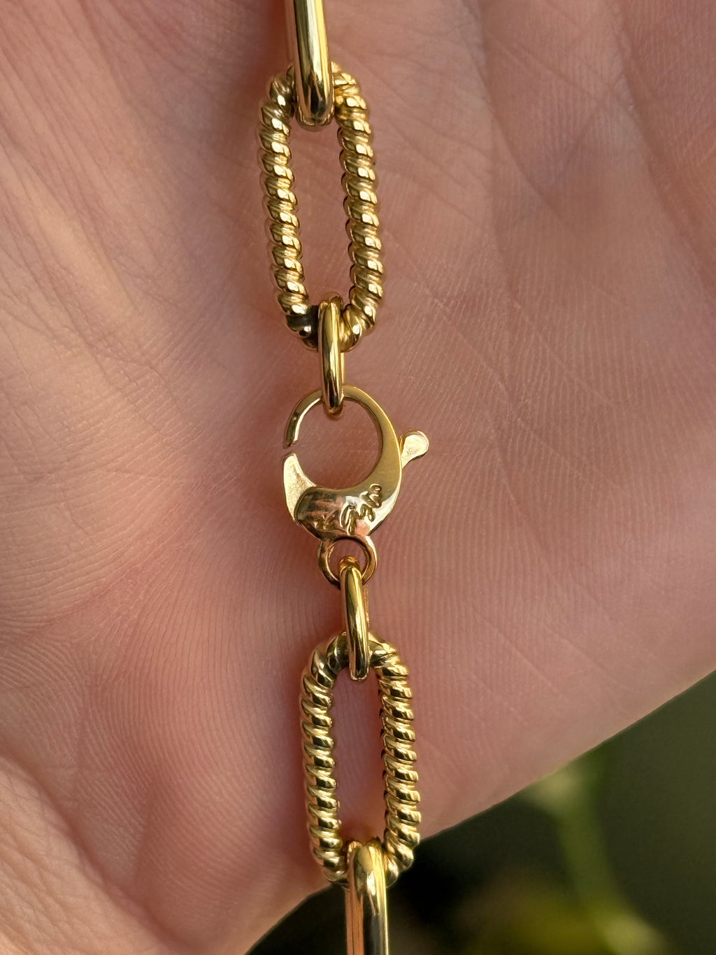 Chunky Paperclip Chain