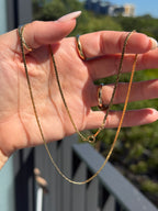 Flat Solid C Link Chain