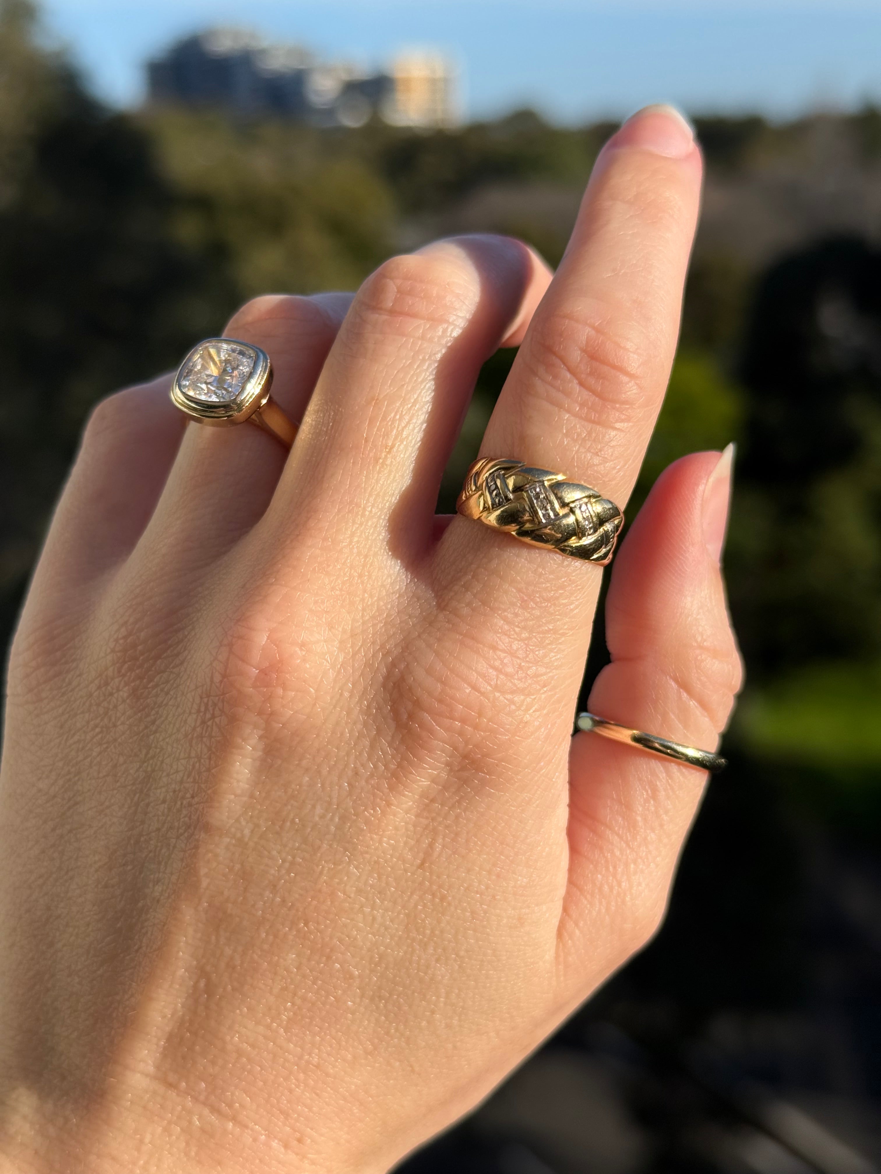 Diamond Woven Band