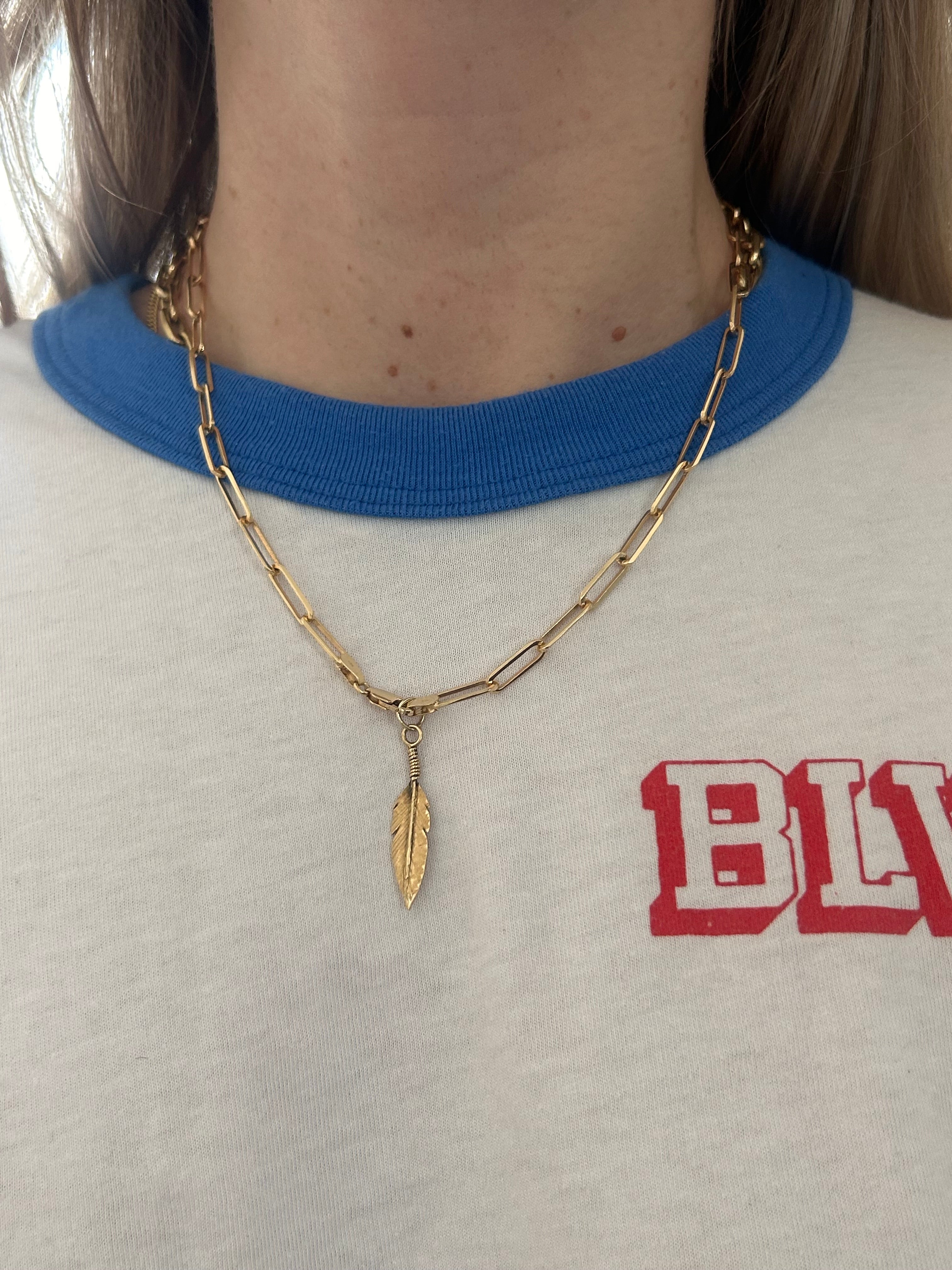 Feather Charm