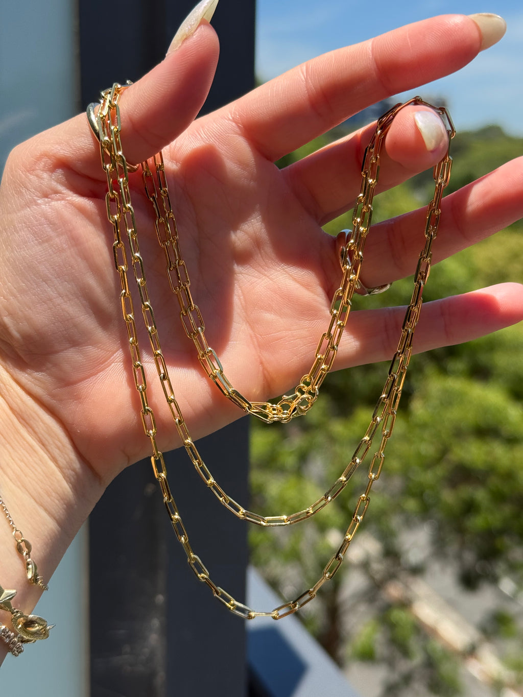 Solid New Paperclip Chain