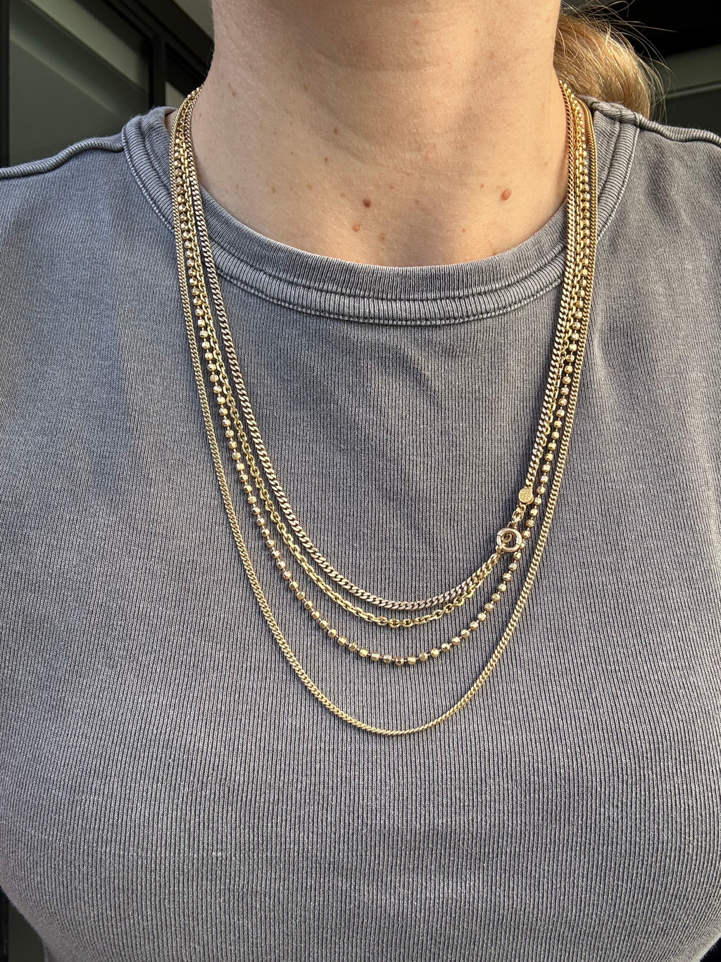Solid Long Biker Chain