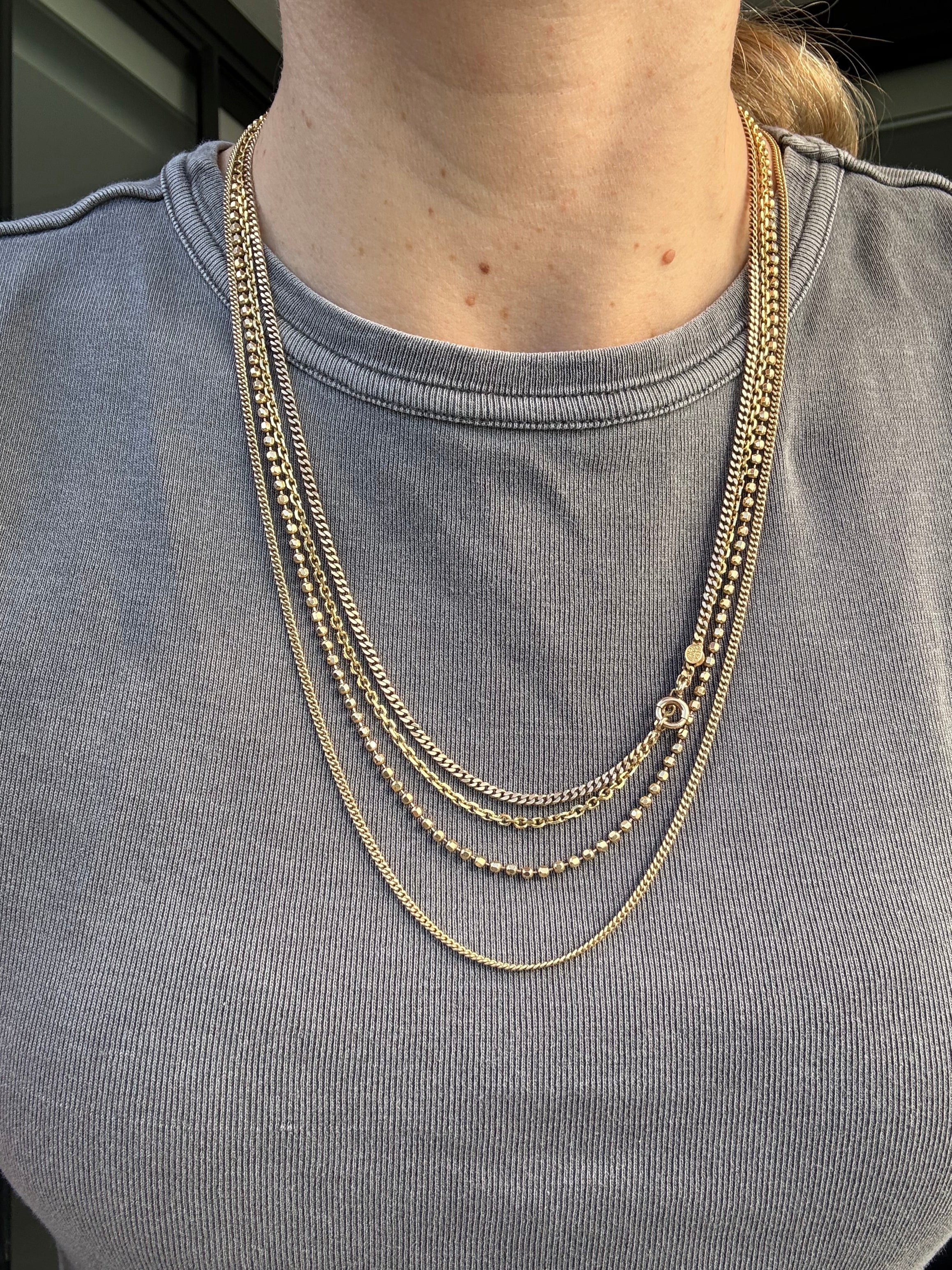 Solid Long Biker Chain