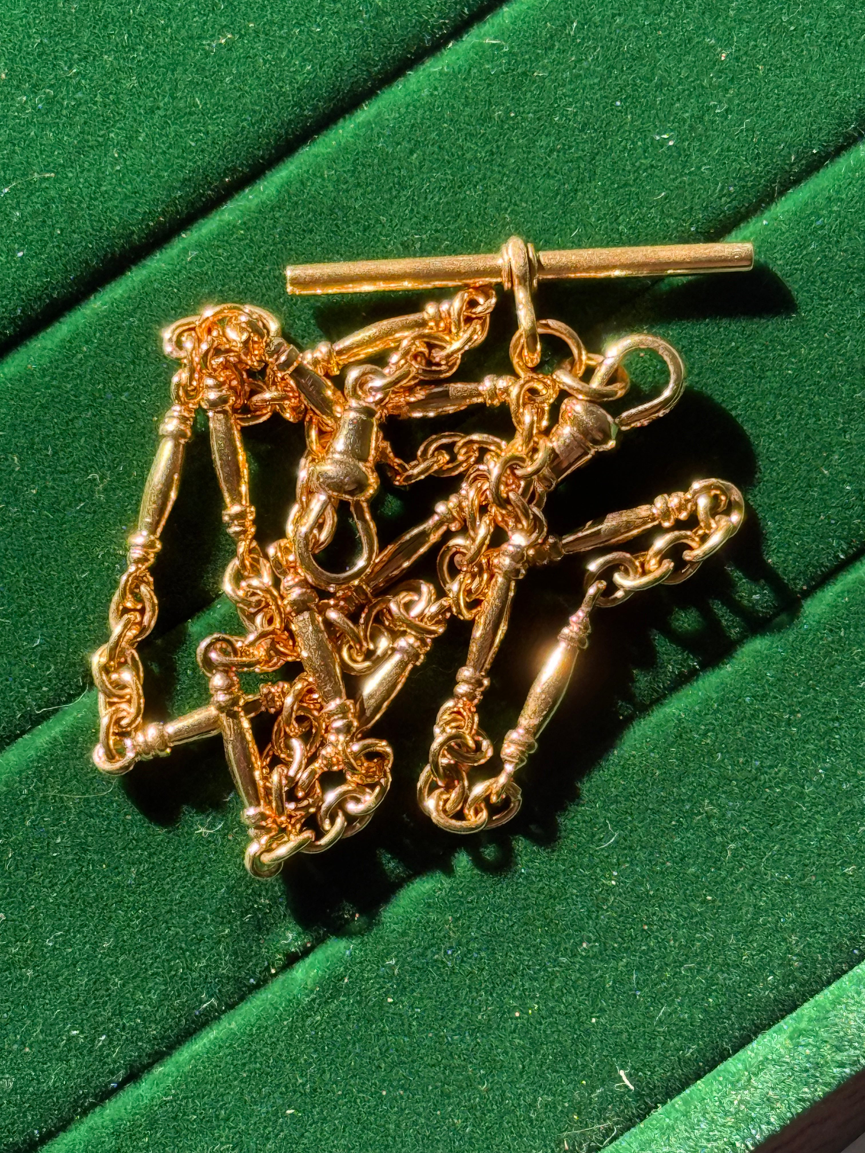 Fancy Trombone Watch Chain