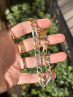 Diamond Figaro Bracelet