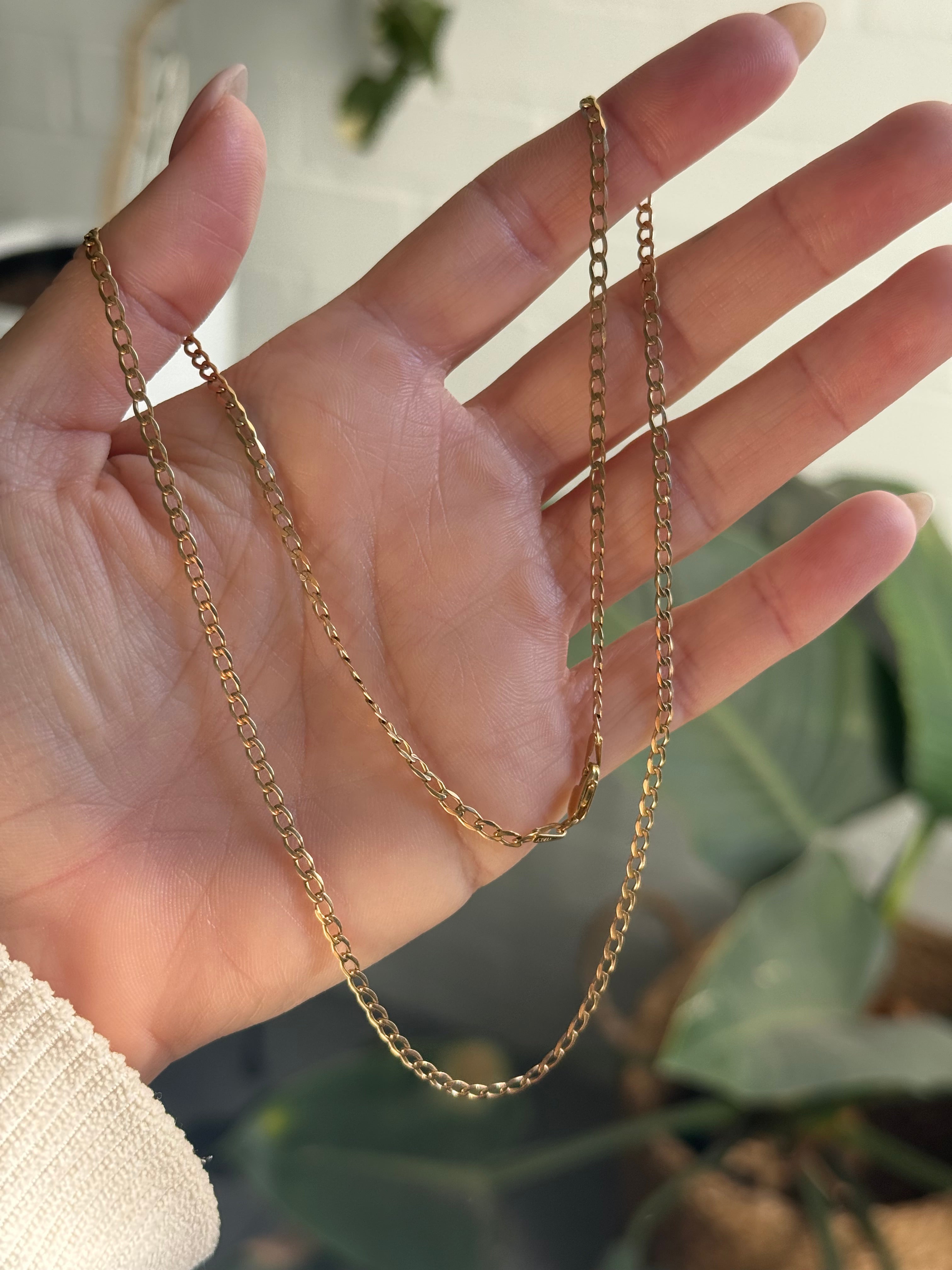 Flat Cuban Chain